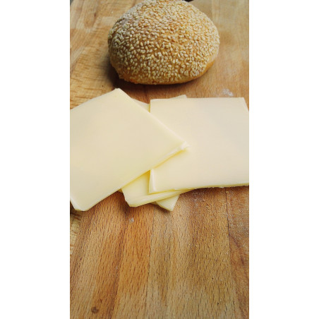 COMTÉ DOUX POUR HAMBURGER - 4 tranches - 80 GR