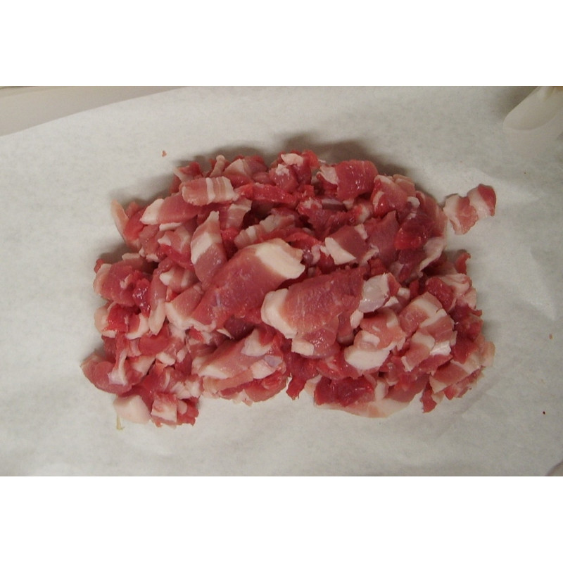 LARDONS 1/2 SEL environ 365g LARDONS 1/2 SEL environ 365g