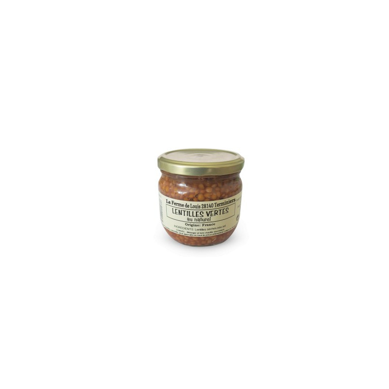 LENTILLES VERTES 37cl LENTILLES VERTES 37cl