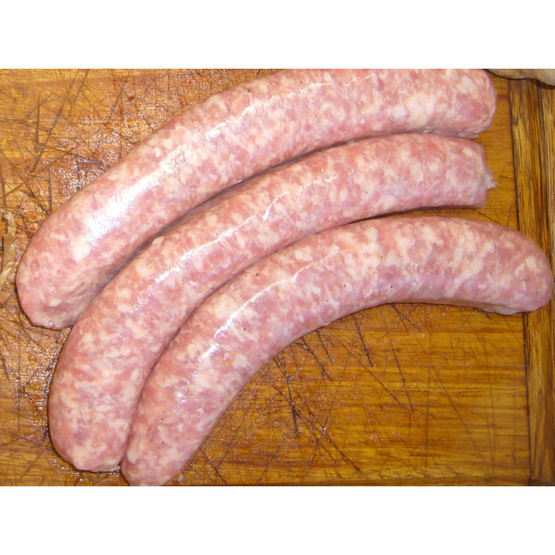 GROSSES SAUCISSES DE KERBALANEC X5 750g GROSSES SAUCISSES DE KERBALANEC X5 750g