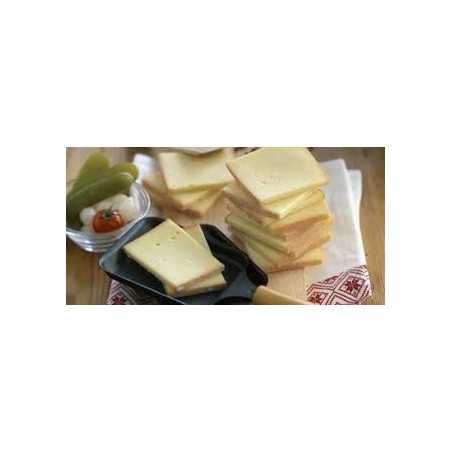 PLATEAU DE FROMAGE RACLETTE AU LAIT CRU - 500 gr