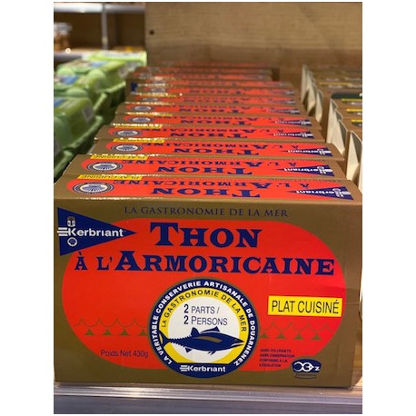 THON A L'ARMORICAINE (sans gluten) - 430 gr