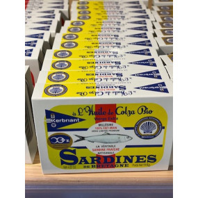 SARDINES HUILE OLIVE BIO