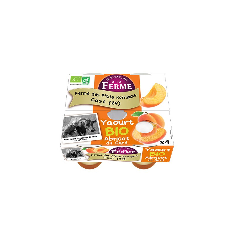 BRASSÉS ABRICOT DU GARD BIO X 4 BRASSÉS ABRICOT DU GARD BIO X 4