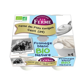 FROMAGE BLANC BIO NATURE X 4