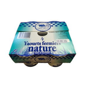 YAOURTS NATURES X 4 montreer