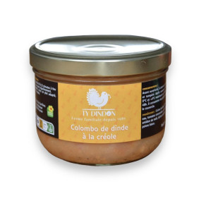 COLOMBO DE DINDE À LA CRÉOLE - 360 gr