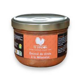 ÉMINCÉ DE DINDE À LA MILANAISE - 360 gr