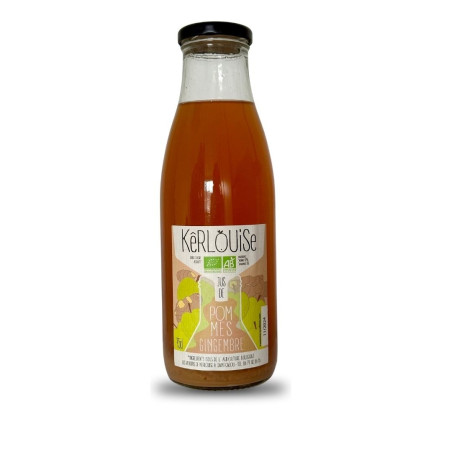 JUS POMMES GINGEMBRE BIO - 75cl