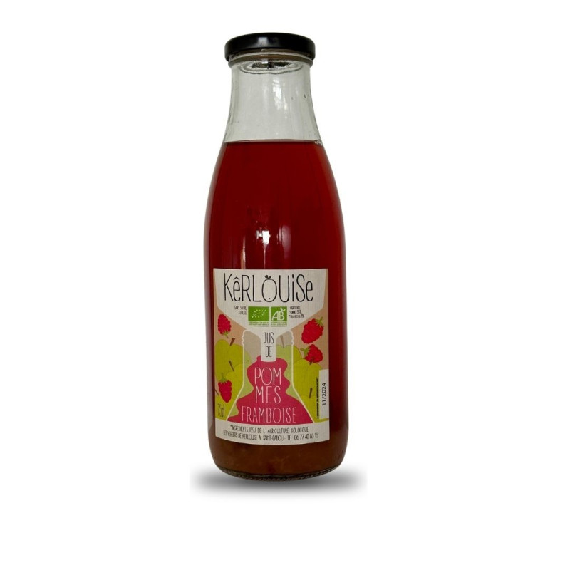 JUS POMMES FRAMBOISE BIO - 75cl