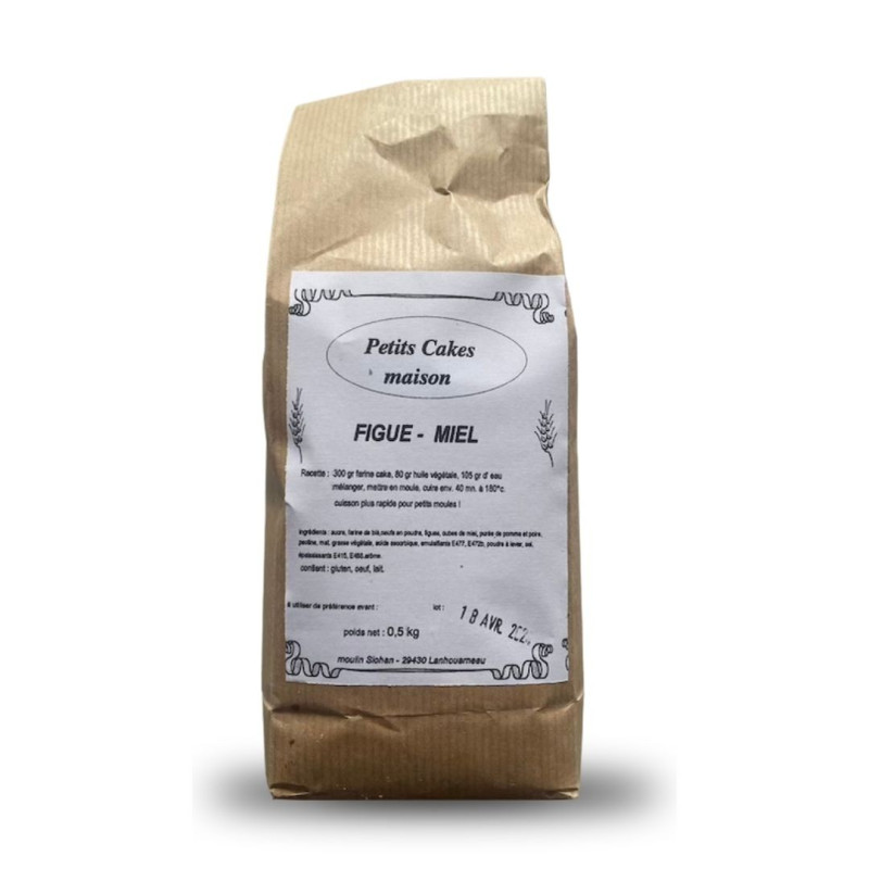 CAKE FIGUE/ MIEL - 500 gr