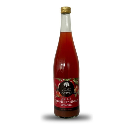 JUS POMMES FRAMBOISE- 75 cl