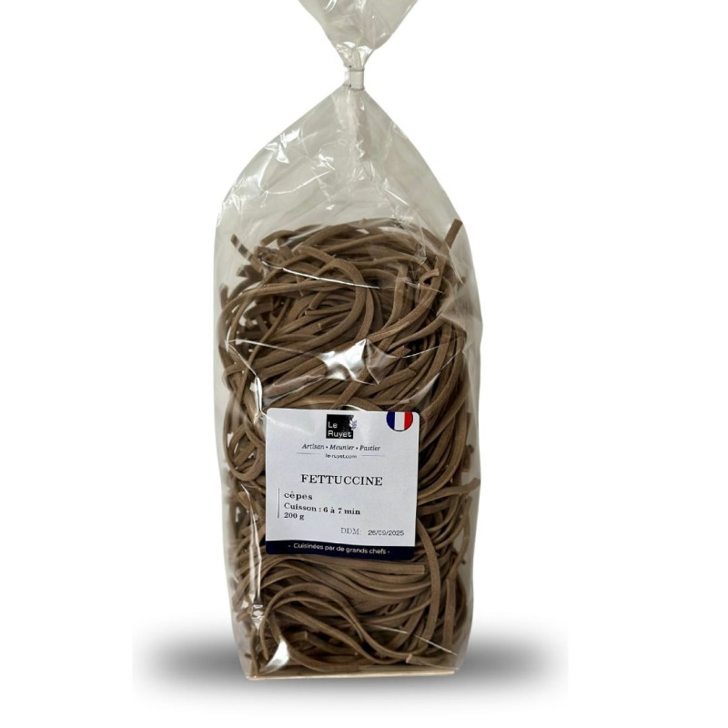 FETTUCCINE AUX CÈPES - 200 GR