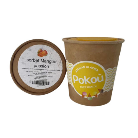 SORBET MANGUE PASSION - 380 GR