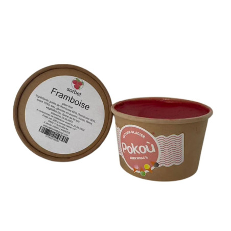 SORBET  FRAMBOISE - 200 GR