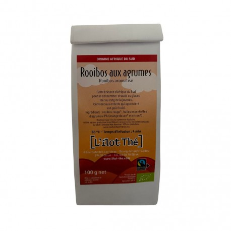 ROOIBOS AUX AGRUMES - 100 gr