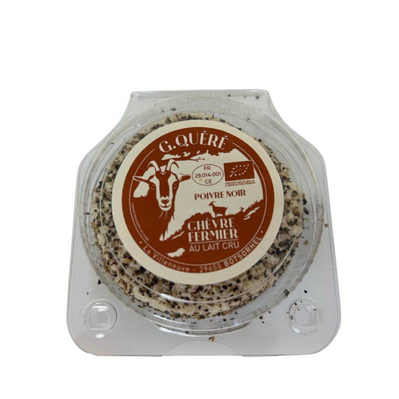 Poivre noir - Fromage de chèvre Poivre noir - Fromage de chèvre