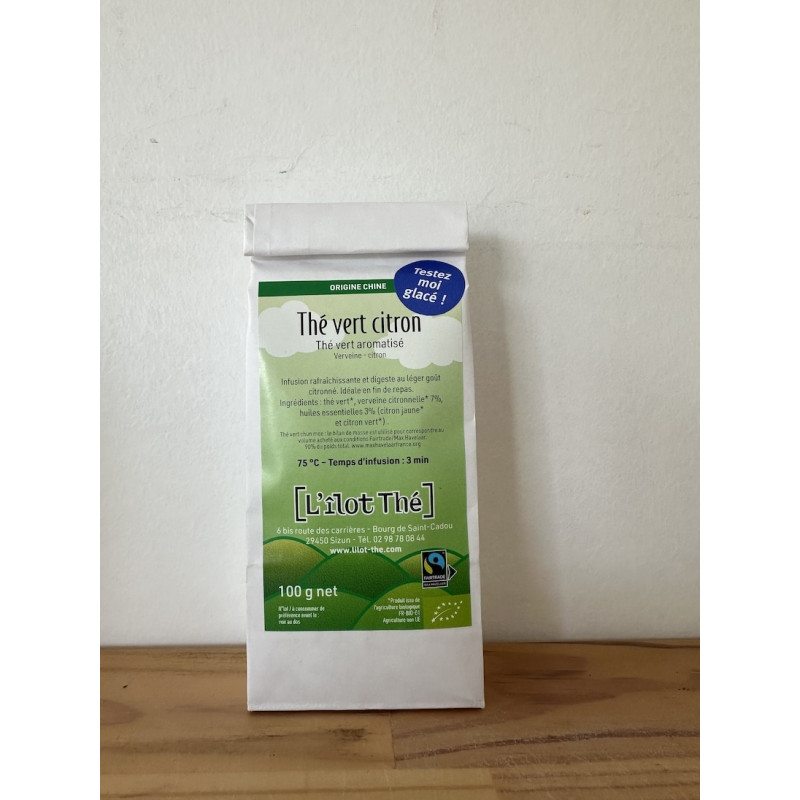 THÉ VERT CITRON - 100 gr