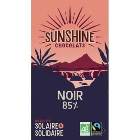 SUNSHINE NOIR ÉCLATS DE CACAO 62%