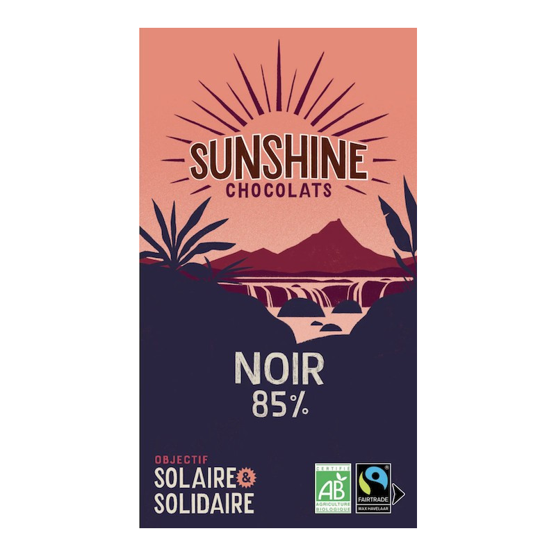 SUNSHINE NOIR ÉCLATS DE CACAO 62%