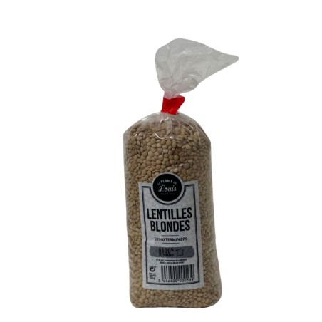 LENTILLES BLONDES - 0,5 kg