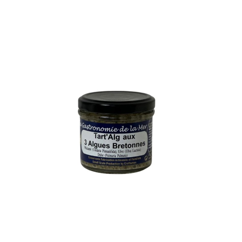 TART'ALG AUX 3 ALGUES BRETONNES BIO - 100 gr TART'ALG AUX 3 ALGUES BRETONNES BIO - 100 gr