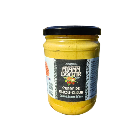 Curry chou-fleur, pomme de terre, carotte - 450 gr