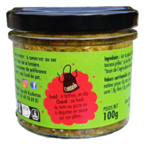 Pesto aux verts de poireaux - 100 gr
