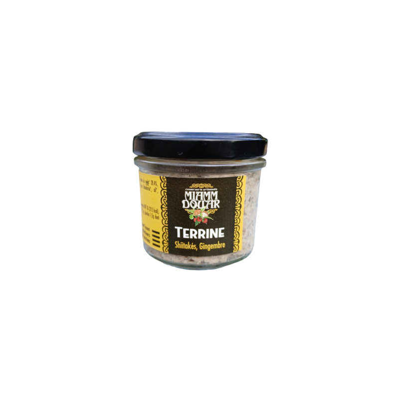 Terrine shiitakés gingembre - 100 gr