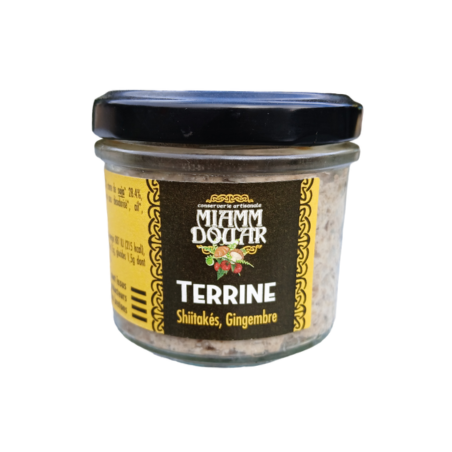 Terrine shiitakés gingembre - 100 gr