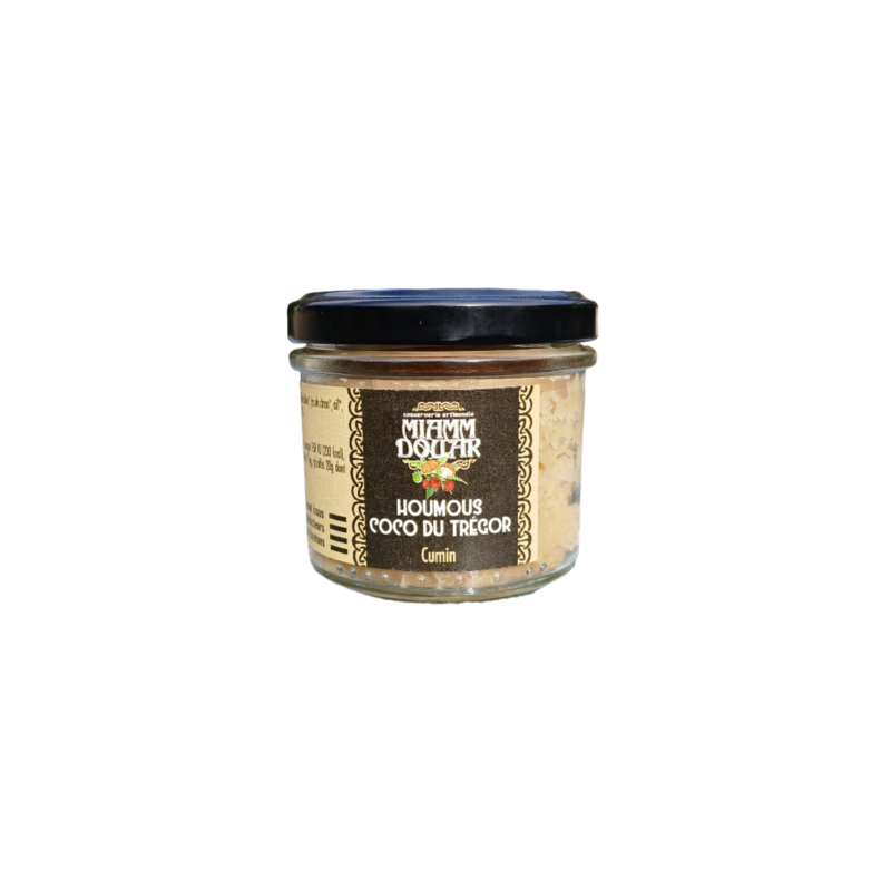 Houmous de coco du Trégor au cumin - 100 gr Houmous de coco du Trégor au cumin - 100 gr