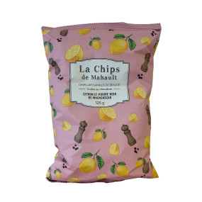 Chips citron et poivre noir de Madagascar - 125 gr