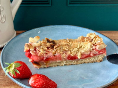 CRUMBLE BARRE AUX FRAISES